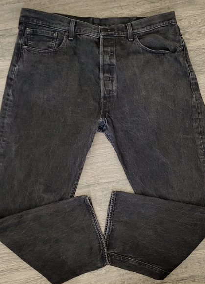 Levi's Other - Levi's 501 Unisex  Jeans, Butterfly Fly, Black, 40x32